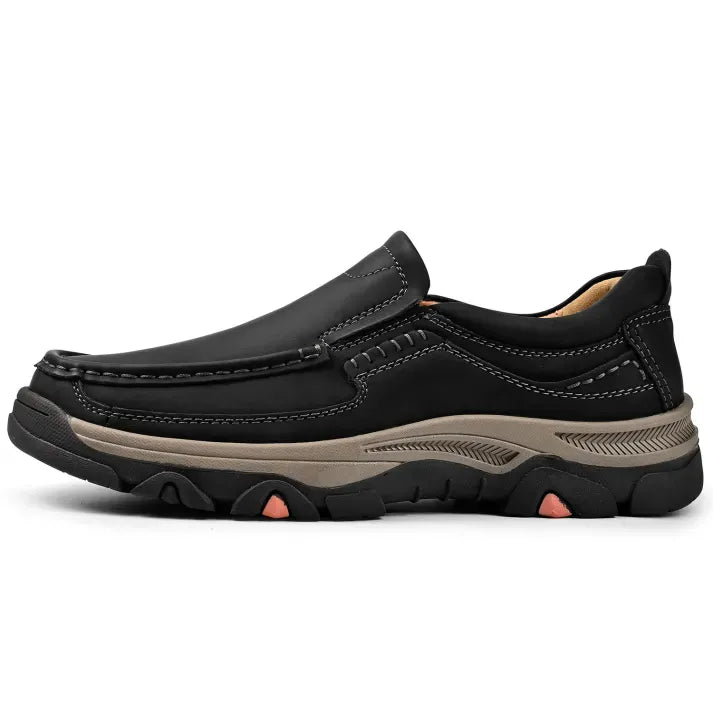All-Day Comfort – Bekväma loafers i läder för män