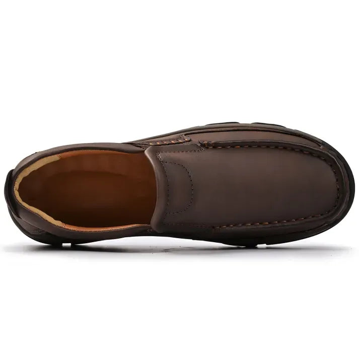 All-Day Comfort – Bekväma loafers i läder för män