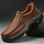 All-Day Comfort – Bekväma loafers i läder för män