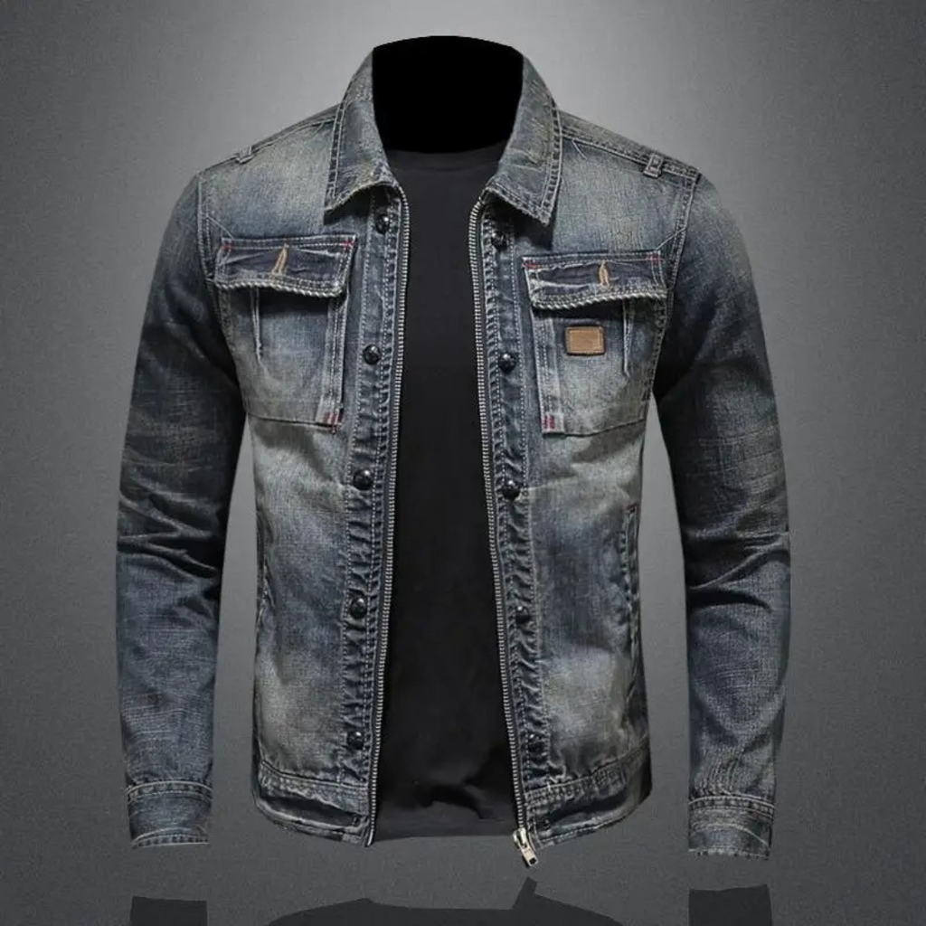 Roman™ - Klassisk Denimjacka