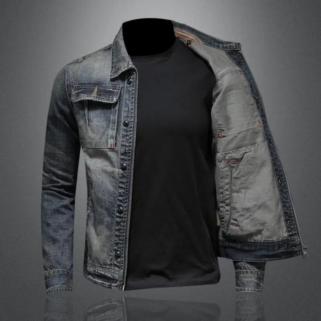 Roman™ - Klassisk Denimjacka