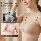 Women’s Seamless Lace Wireless Support Bra