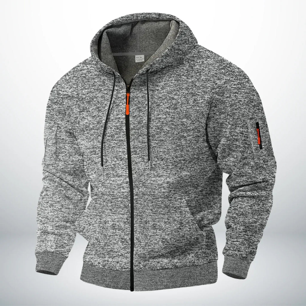 Men’s Thermal Zip-Up Fleece Outdoor Jacket