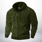 Men’s Thermal Zip-Up Fleece Outdoor Jacket