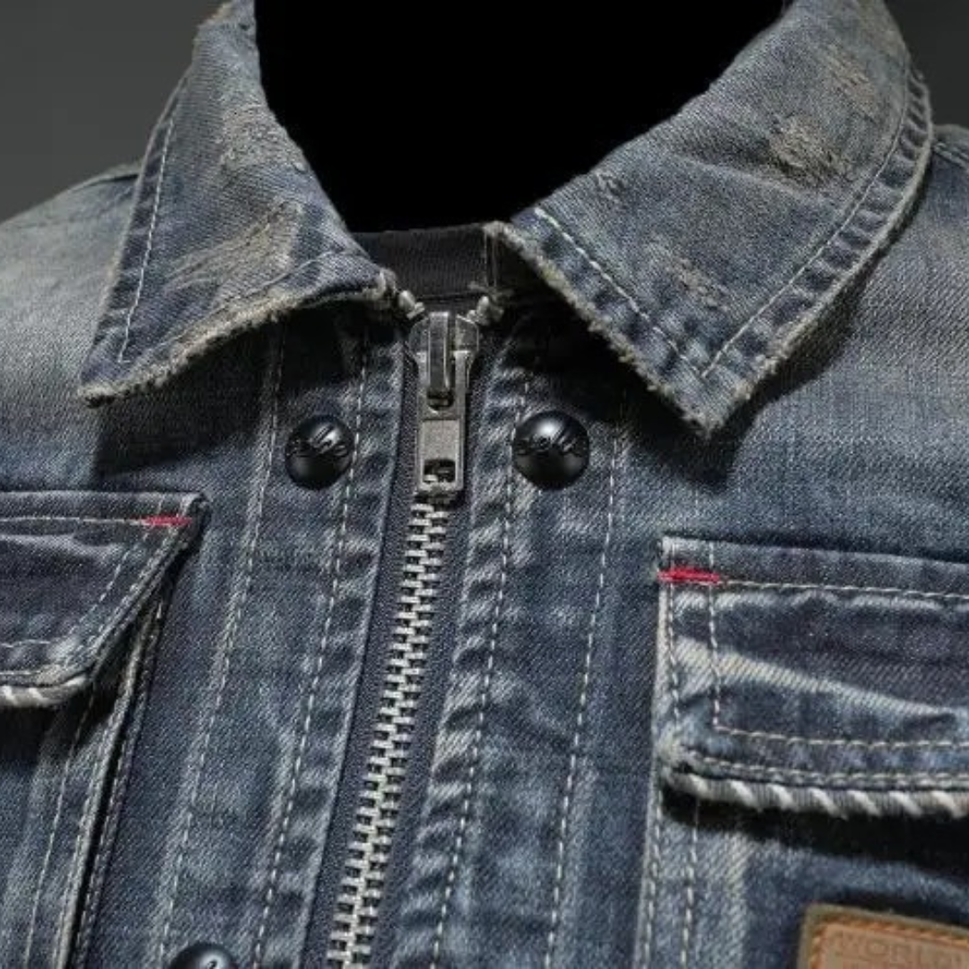 Roman™ - Klassisk Denimjacka