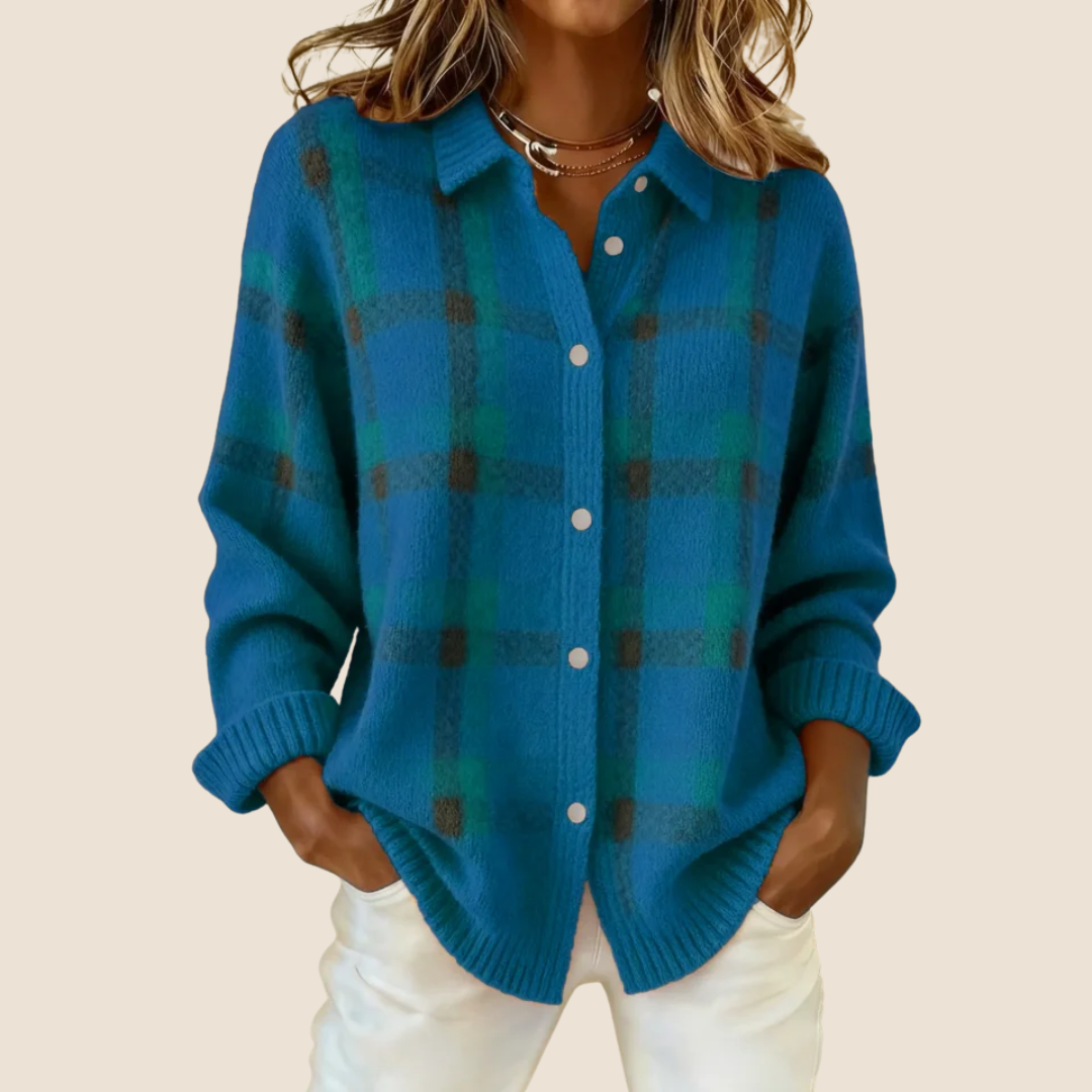 VIVIENNE RETRO CHECK TRÖJA