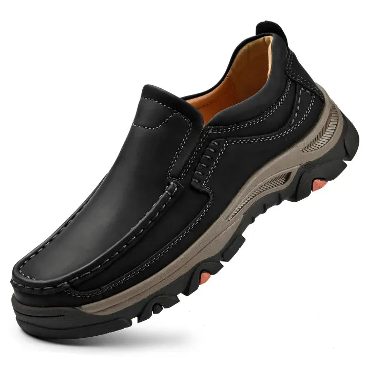 All-Day Comfort – Bekväma loafers i läder för män