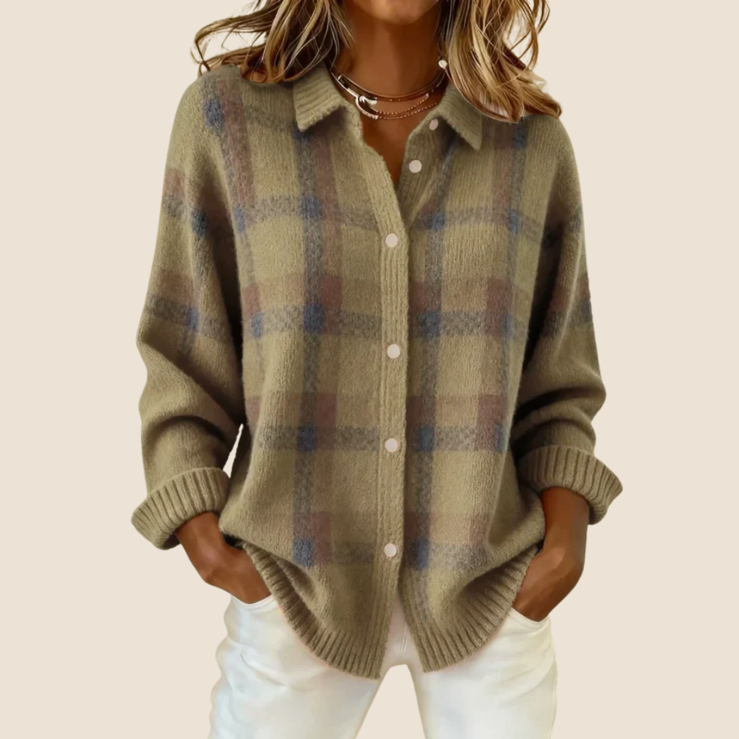 VIVIENNE RETRO CHECK TRÖJA
