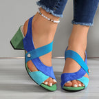Ferrero Firenze Bella Dam Sandaler Ortopediska Chic 6 cm Häl