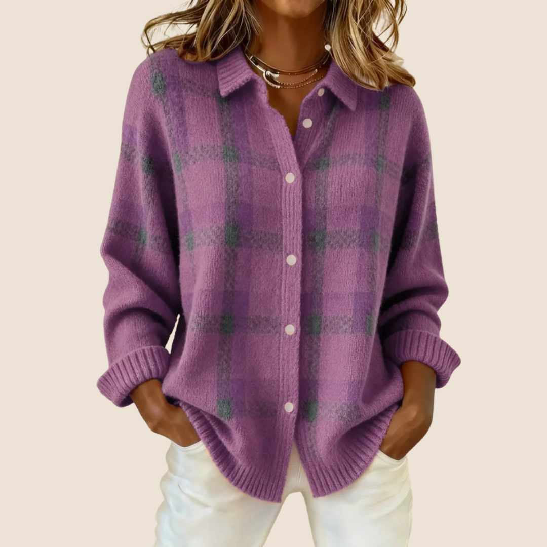 VIVIENNE RETRO CHECK TRÖJA