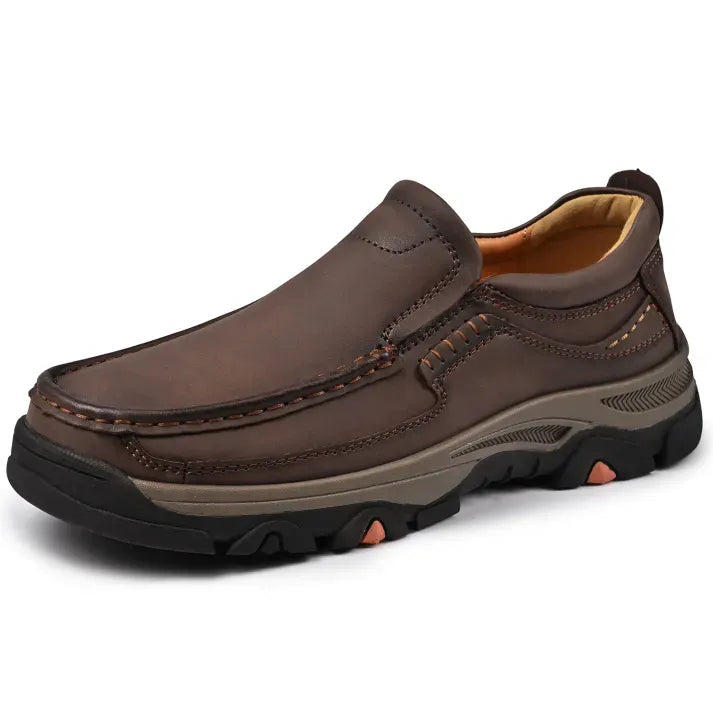 All-Day Comfort – Bekväma loafers i läder för män