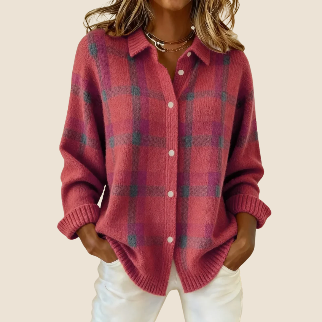 VIVIENNE RETRO CHECK TRÖJA