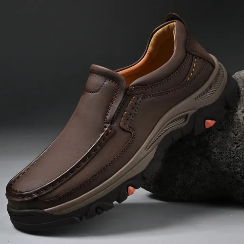 All-Day Comfort – Bekväma loafers i läder för män