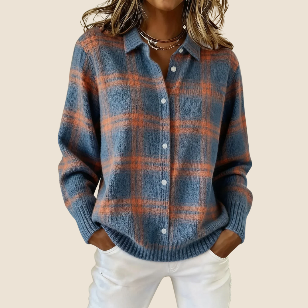 VIVIENNE RETRO CHECK TRÖJA
