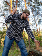 Mr.Stream Flanellskjorta med Fleecefoder