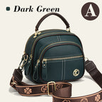 Klassisk Mångfunktionell Crossbody Bag PU-läder Justerbar Axelrem