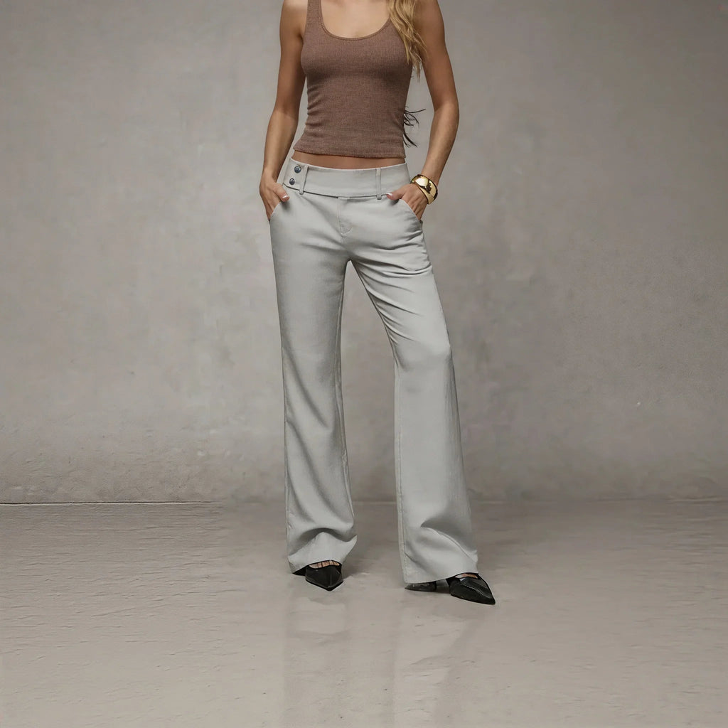 Monclair™-Hose in Premium-Schneiderei mit Elegantem Geradem Schnitt