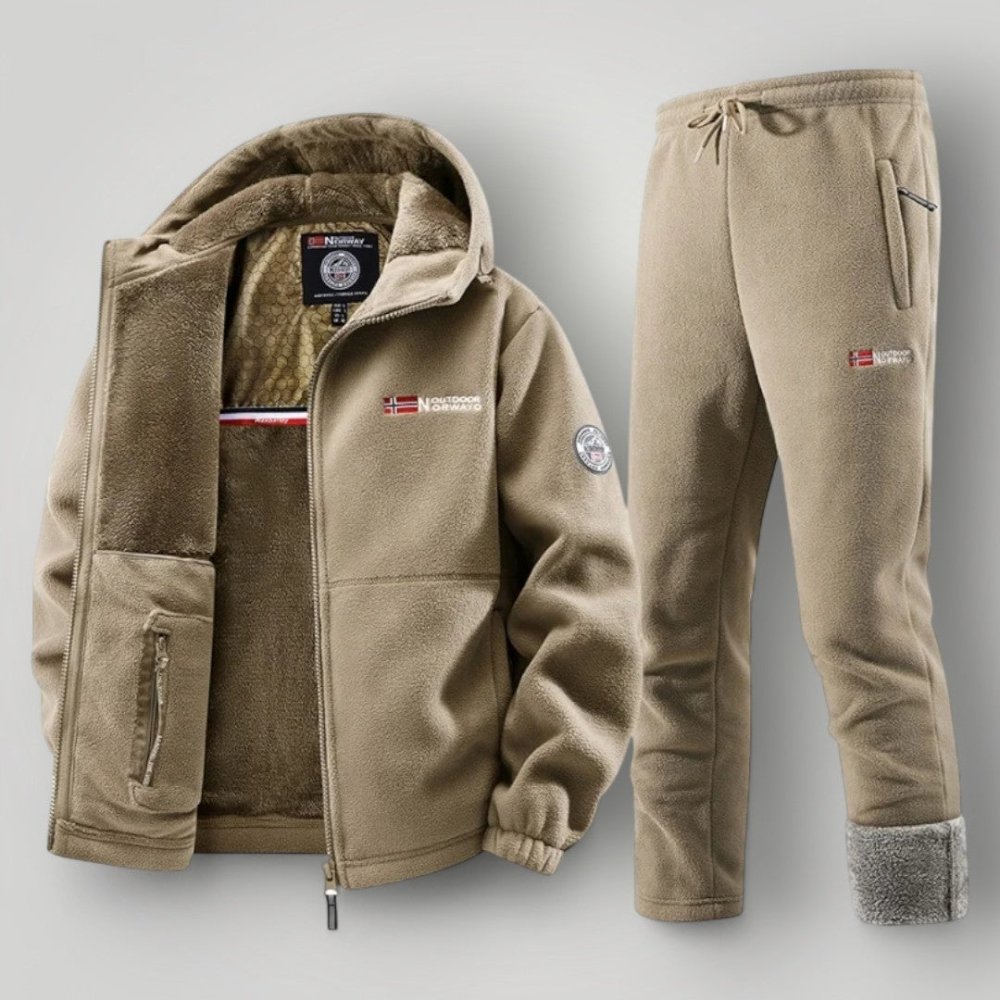 FrostShield™ tvådelat termiskt fleecefodrat set