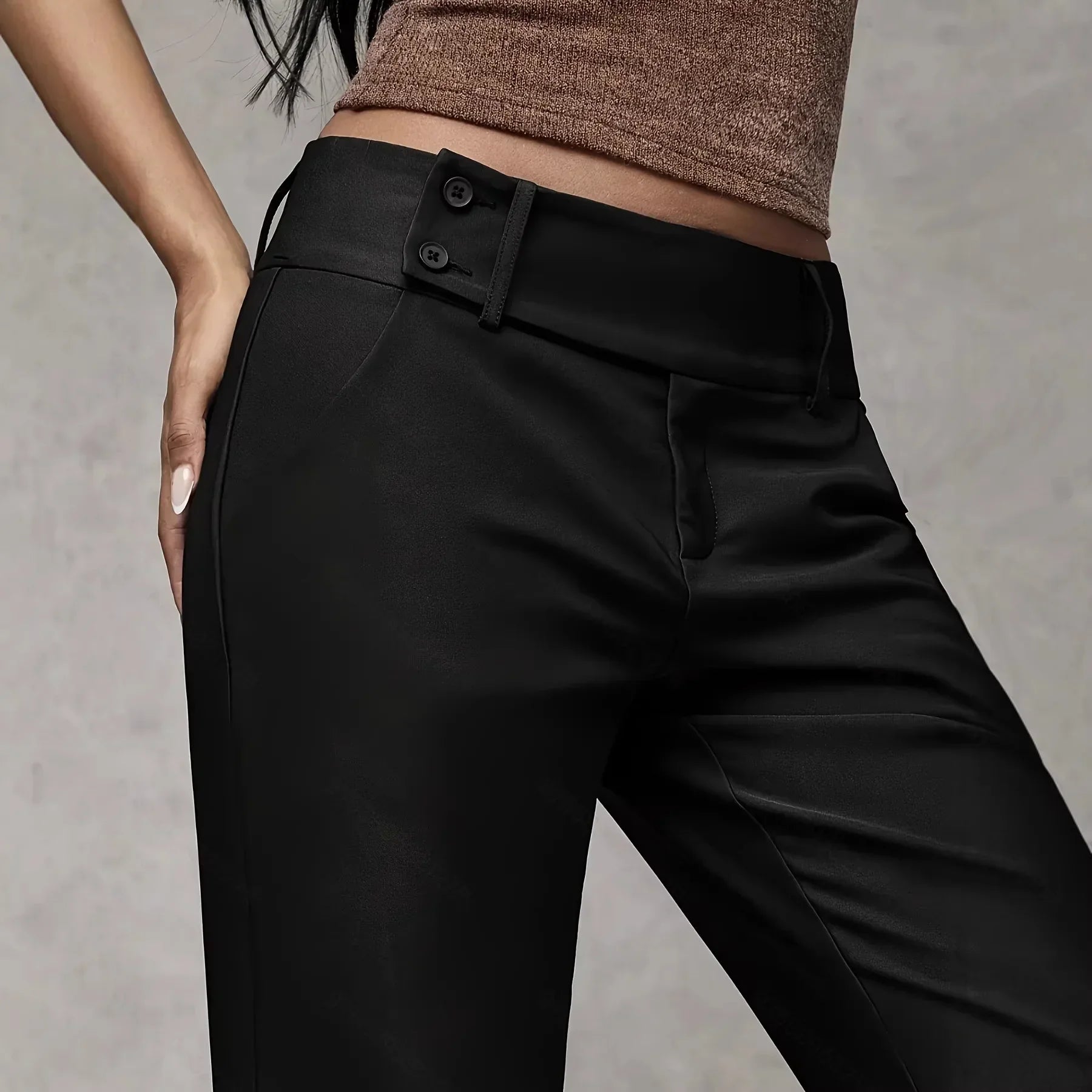 Monclair™-Hose in Premium-Schneiderei mit Elegantem Geradem Schnitt