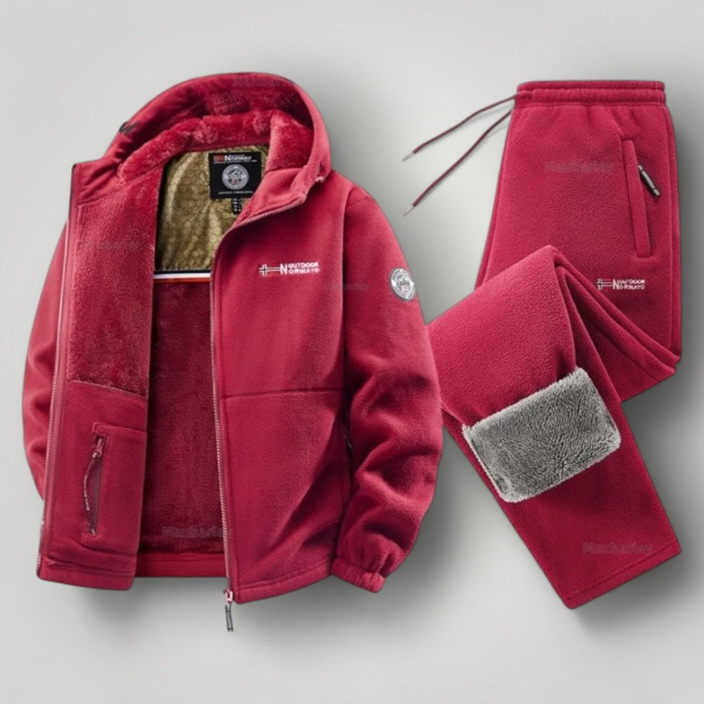 FrostShield™ tvådelat termiskt fleecefodrat set