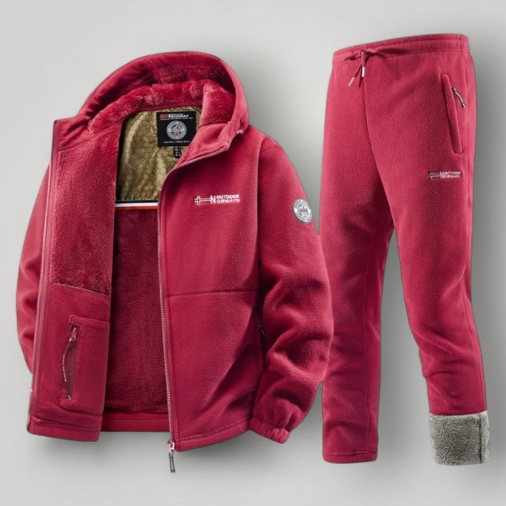 FrostShield™ tvådelat termiskt fleecefodrat set