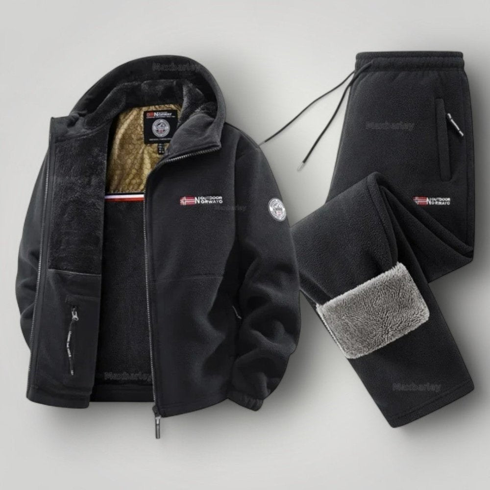 FrostShield™ tvådelat termiskt fleecefodrat set