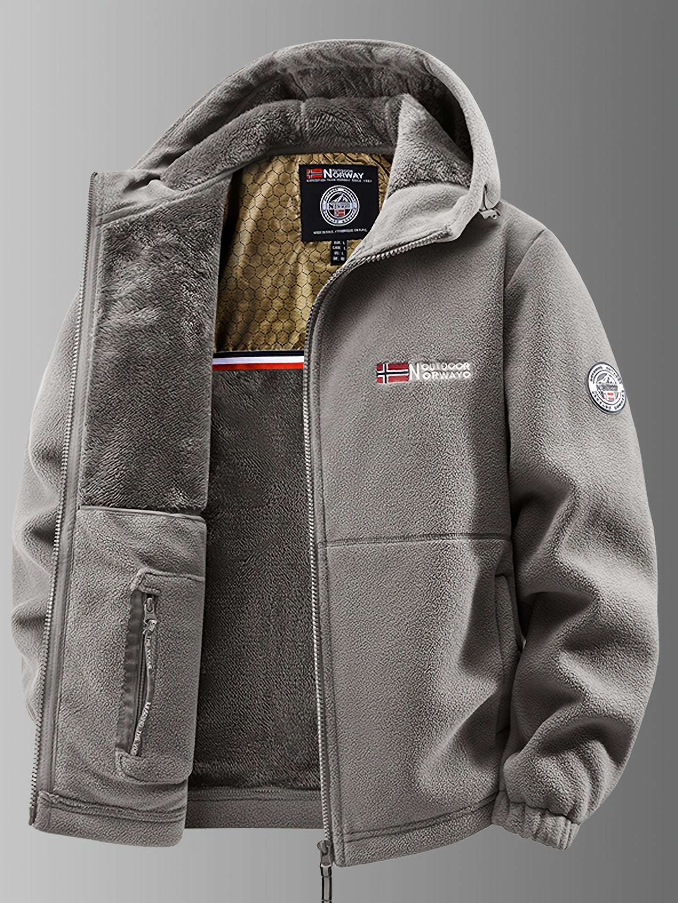 Nathaniel / Termisk Fleece Vinterjacka