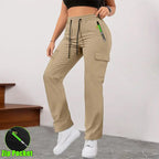 Women’s cargo pants with multiple pockets for outdoor sports and everyday outings