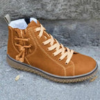 Women's waterproof orthopaedic ankle boots