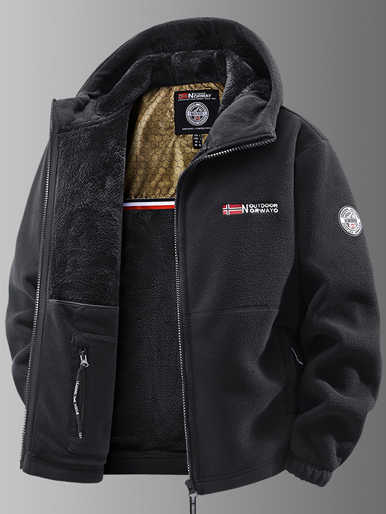 Nathaniel / Termisk Fleece Vinterjacka
