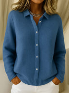 Elena | Cardigan Classico in Maglia Morbida