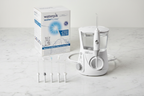 Waterpik Ultra Professional med 5 munstycken på marmor