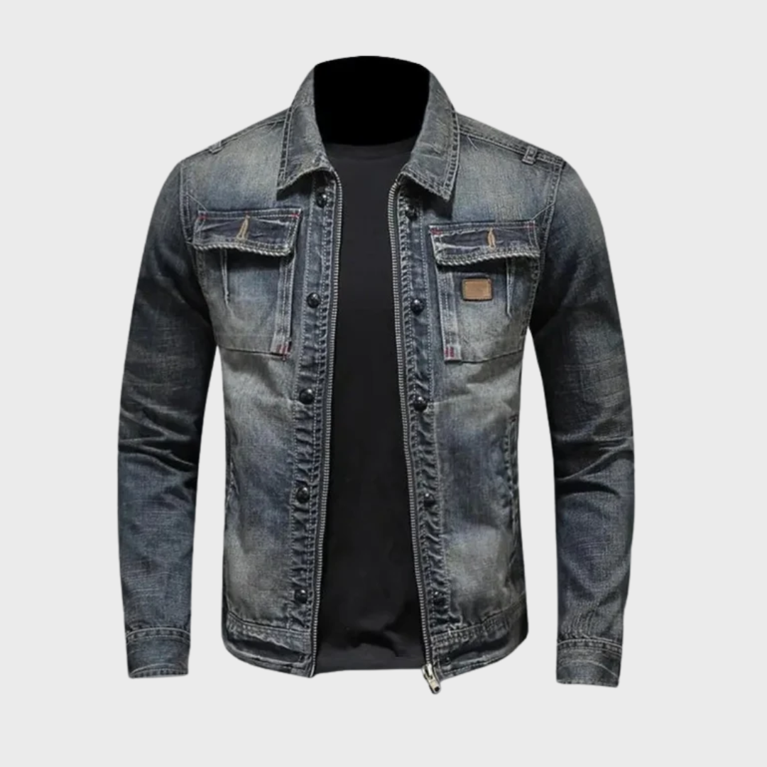 Roman™ - Klassisk Denimjacka