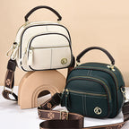 Klassisk Mångfunktionell Crossbody Bag PU-läder Justerbar Axelrem